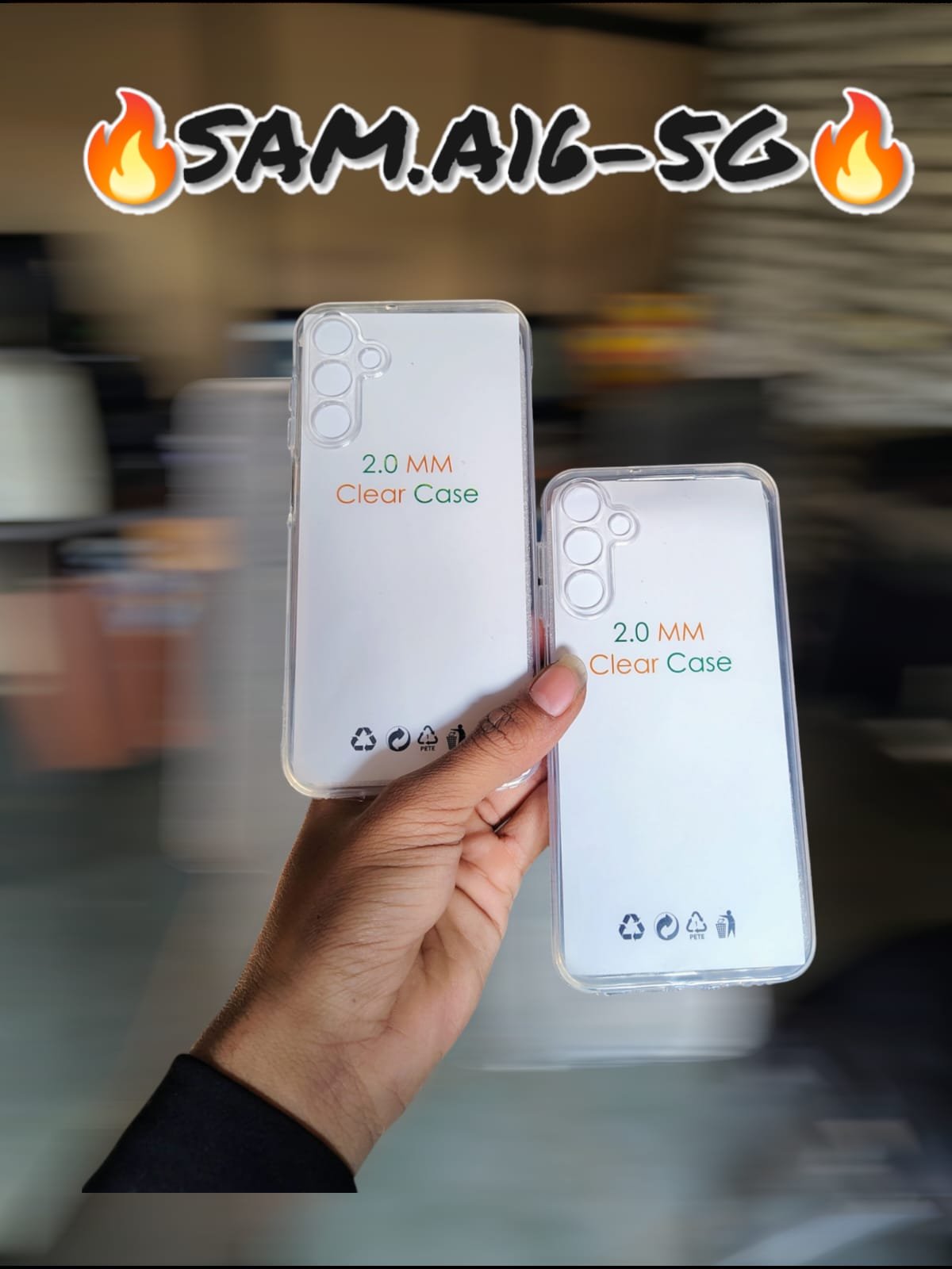 2 mm transparent case